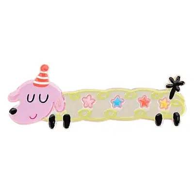 Cute Bear Acrylic Hairpin for Girls Heart Design
