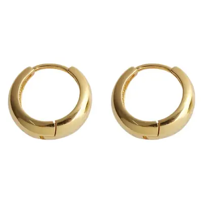 Gold Plated Needle Earrings for Women 13mm