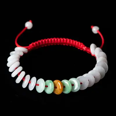 Jade Safety Buckle Bracelet for Men Women