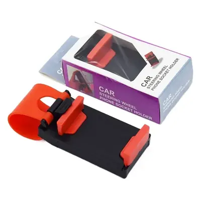 Car Steering Wheel Phone Holder with Map Display