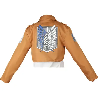Anime Attack Giant Jacket with Wings of Liberty Design