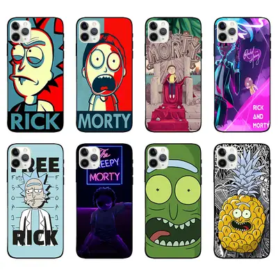 Rick Morty Silicone Phone Case 14 Promax Xr 13