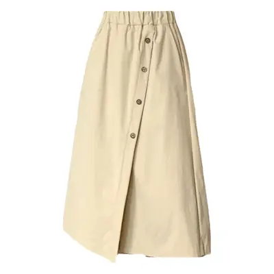 Korean Style Elastic Waist Loose Wide Leg Pants Green