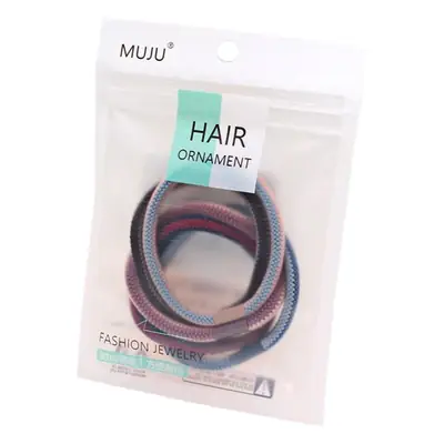 Korean Style Hair Rope 5 Fine Rubber Knitted