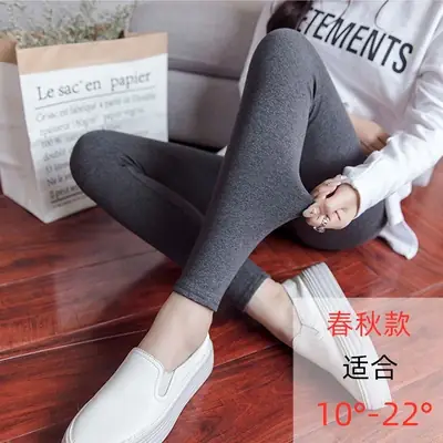 Modal Cotton Leggings High Waist Safety Pants Grey 10-22