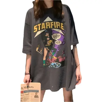 Women Starfire Graphic T-Shirt Black 2026