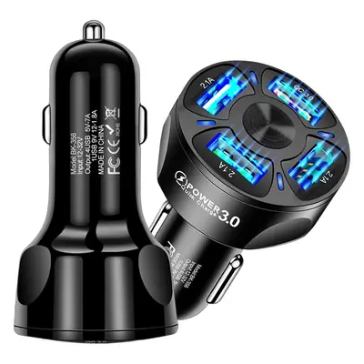 35W QC3.0 Car Charger Fast Charging Dual USB