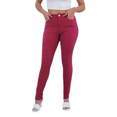 2022 Export High-Elastic Denim Jeans for Women