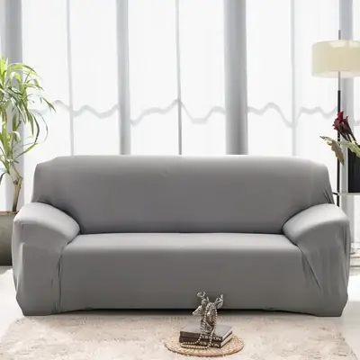 Elastic Sofa Cover Red Single Double Three Four Size