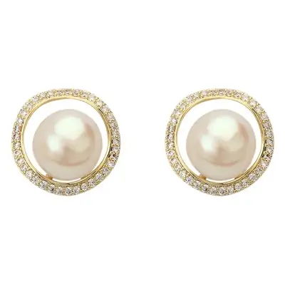 S925 Sterling Silver Pearl Earrings for Women