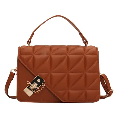 Women's Rhombic Crossbody Bag White 2021