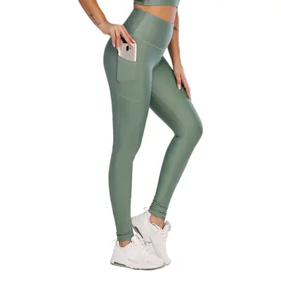 Black High-Waisted Breathable Yoga Leggings