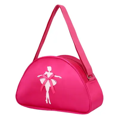 Pink Ballet Print Dance Bag for Girls