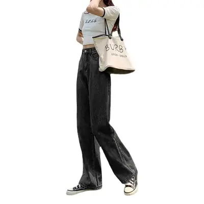 Vintage Jeans Women High Waist Slimming Summer 2021