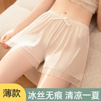 Women's Lace Shorts Plus Size Ice Silk Breathable