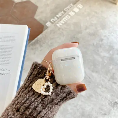 Apple Airpods Pro Earphone Case Pearl Chain Design