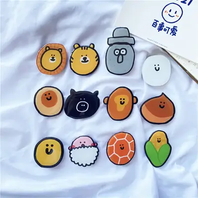 White Cartoon Glue Dropping Acrylic Mobile Bracket