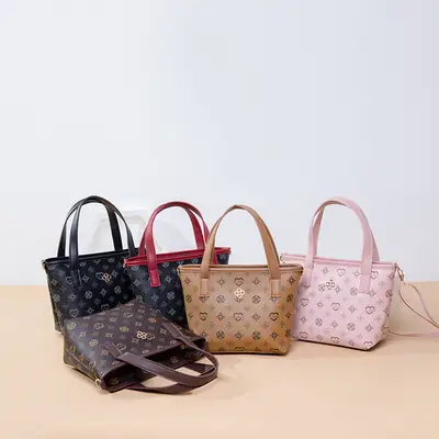 European American Retro Printed Shoulder Messenger Bag