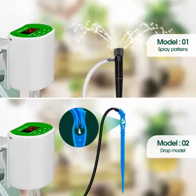 Intelligent Drip Irrigation Watering Device for Potted Plants