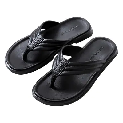 2025 New Summer Flip-Flops Men's Korean Style Trendyy Fashion Sandals Versatile Flip-Flops Casual Outer Beach Shoes