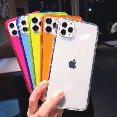 iPhone 17 Pro Max Case Transparent Candy Anti-Drop