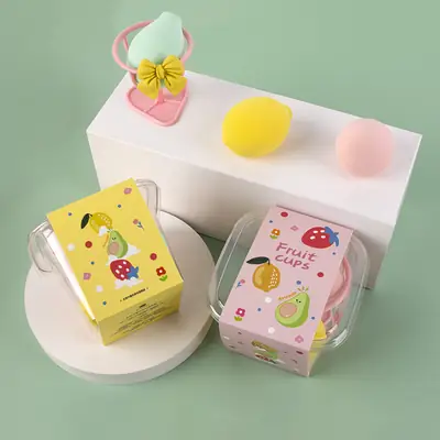 Dual-use Fruit Sponge Egg Makeup Tool Set