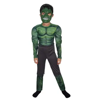Hulk One Piece Muscle Costume Kids Avengers Green