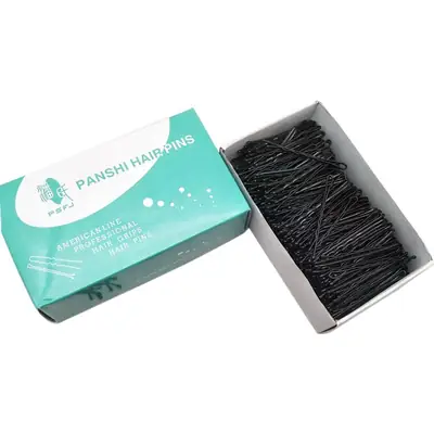 Black Hair Pins for Straightening & Styling