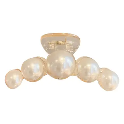 Pearl Hairpin Women's Back of Head Clip Summer Large