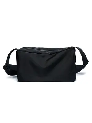 Men's Korean Style Shoulder Bag Grey 15x15x10cm