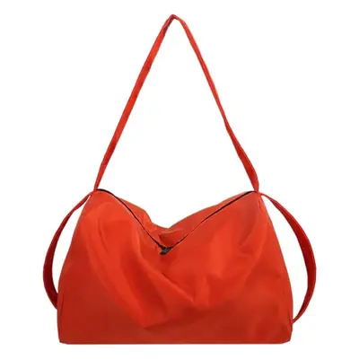Orange Oxford Cloth Shoulder Bag 2021 New