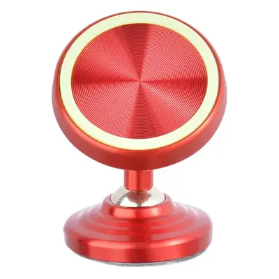 Red Magnetic Car Phone Holder with 720° Rotation