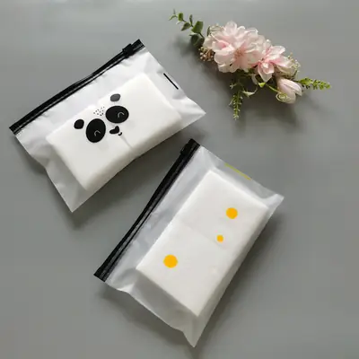 Removable Makeup Cotton 100pcs Zipper Bag