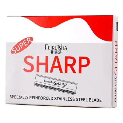 Stainless Steel Eyebrow Trimming Knife with Portable Scissors