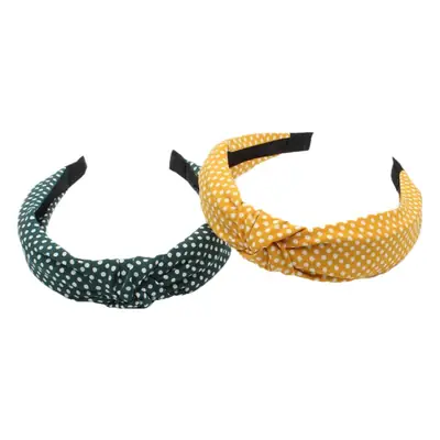 South Korea Dongdaemun Polka Dot Headband for Girls