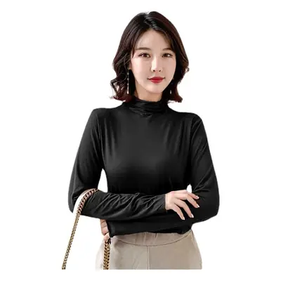 Women's Korean Style Slim Fit Collar Shirt for Autumn Winter