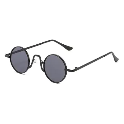 Mini Round Sunglasses for Trendy Street Style, Popular on Social Media, Essential for Sun Protection