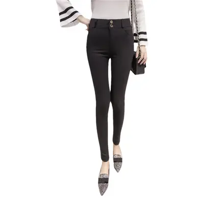 Women's Thin Leggings Black High Waist Slimming 2025