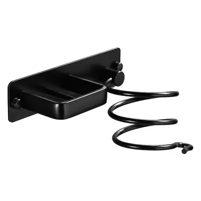 Wall-Mounted Hair Dryer Holder with No Drilling Design