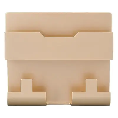 Wall-Mounted Phone Charging Bracket with Adhesive Storage