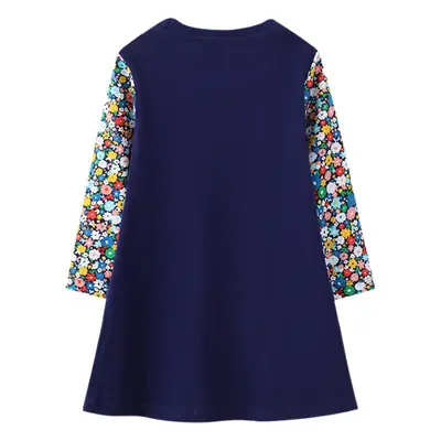 New Girls' Knitted Bunny Skirt Set Blue 2025