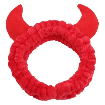 Cute Cartoon Animal Horn Hair Band Black White
