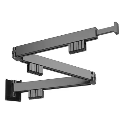Yuebenjia Folding Clothes Drying Rack with Retractable Rod