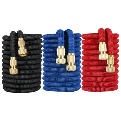 Factory Direct double telescopic water pipe garden garden watering magic hose car wash water pipe large quantity can be set Z