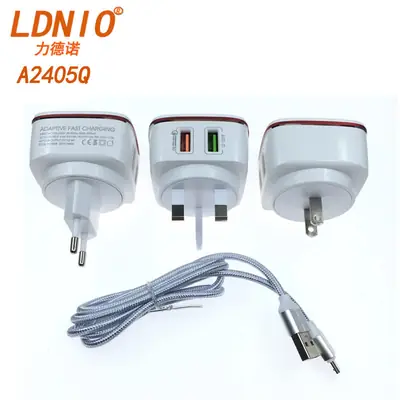 Dual USB Fast Charging Pad for Mobile Phones & Tablets