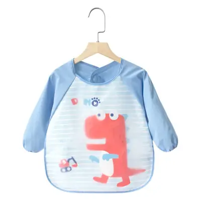 Pink Cherry Print Baby Flip Bib Anti-Dirty