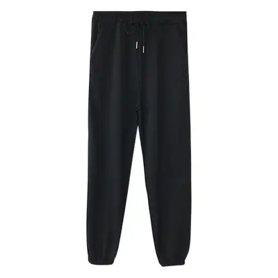 Grey Wide Leg Pants Women Spring Autumn 2021 Loose Casual Staggy Waist
