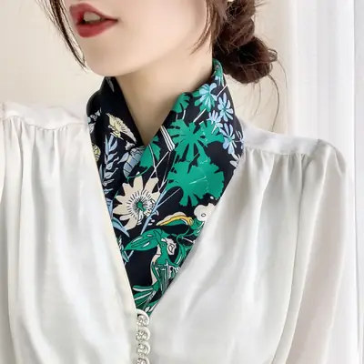 Sunscreen Shawl 90cm Large Square Muslim Women