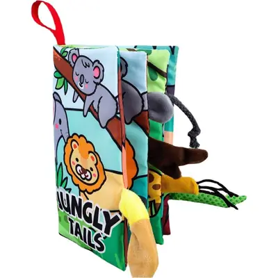 Baby Tail Cloth Book Ocean Themed Educational Toy