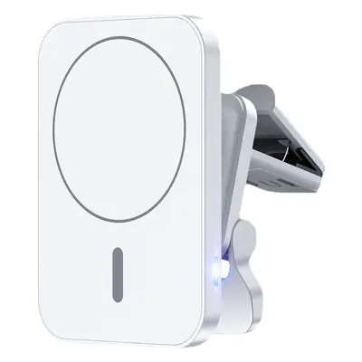 Magnetic Phone Charging Bracket White 15W Fast Charge